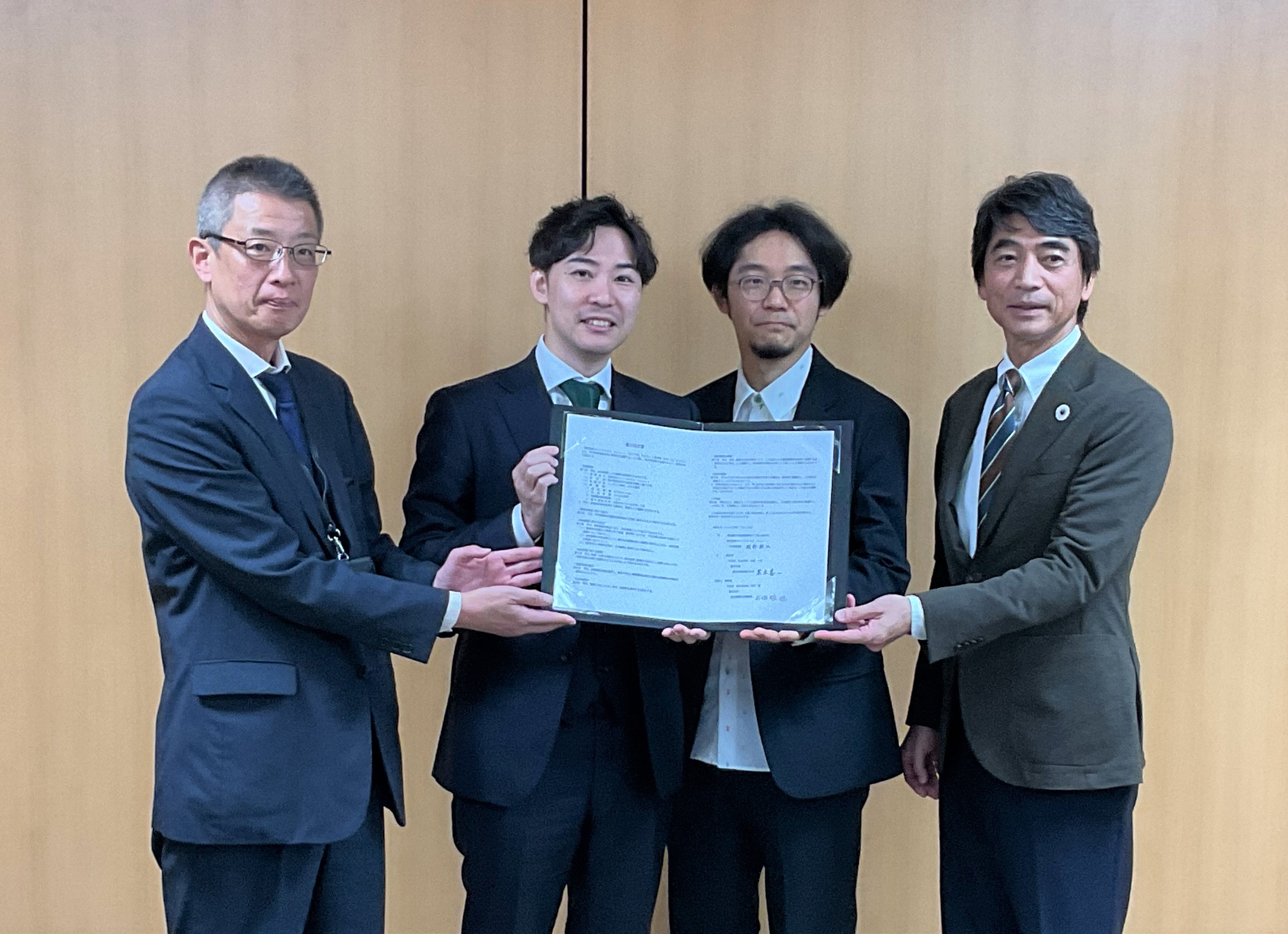 立地協定式の様子